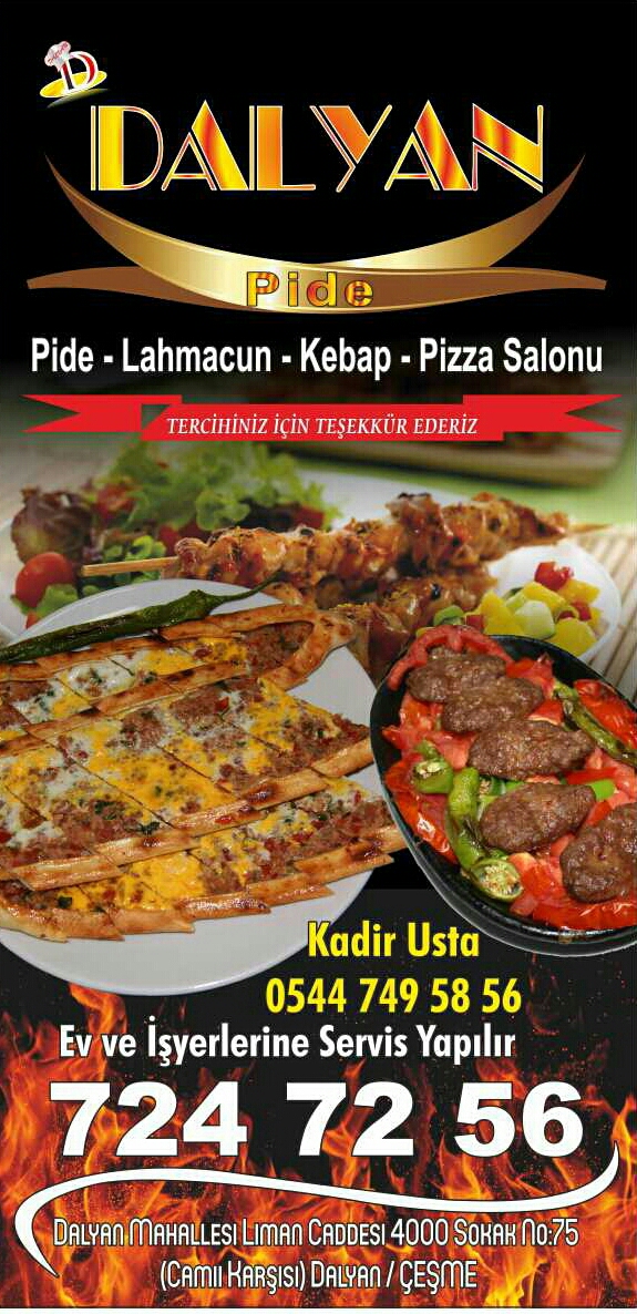 Menu Dalyan Pide-4